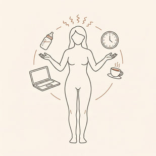 Stress tells your body to hold water